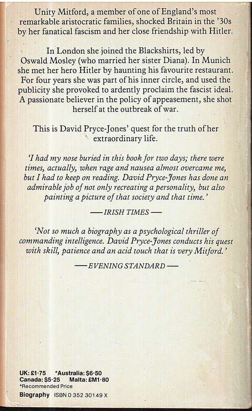 Unity Mitford: A Quest - David Pryce-Jones