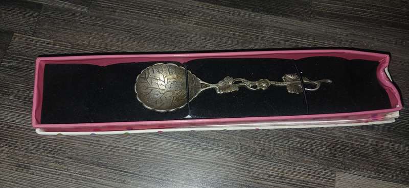 Collectable silver spoon