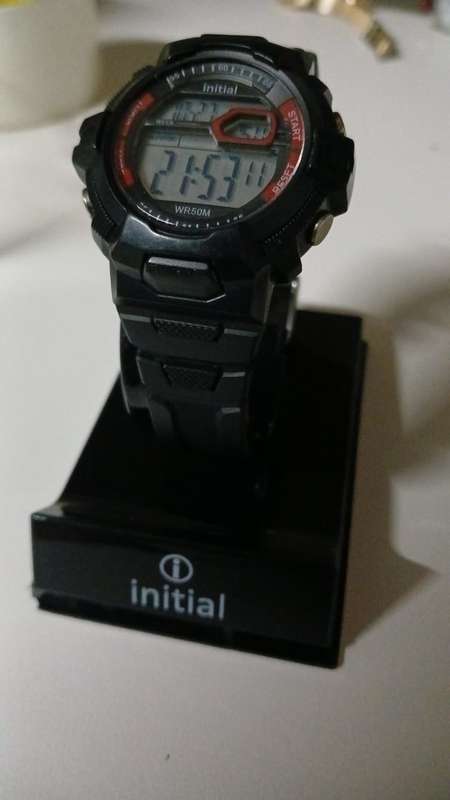 Initial mens watch