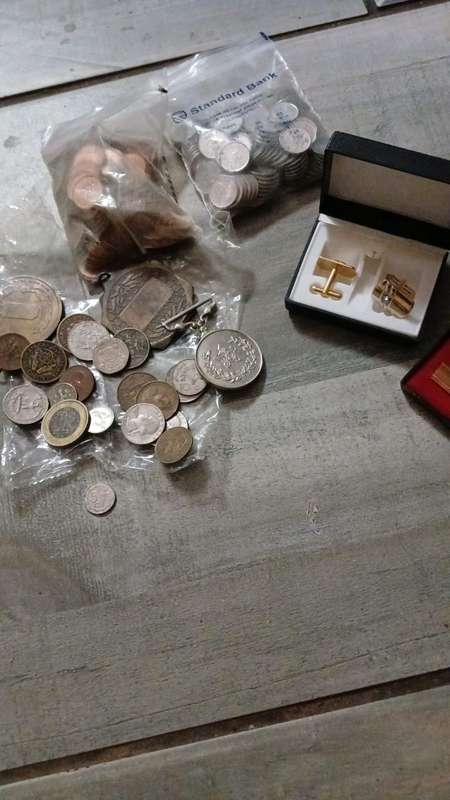 Mix joblot coins