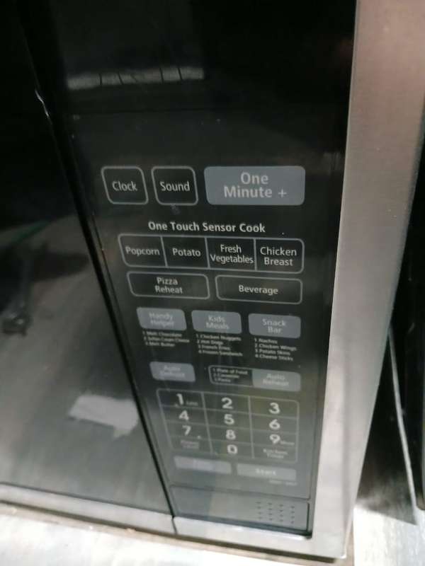 Samsung 55lt microwave