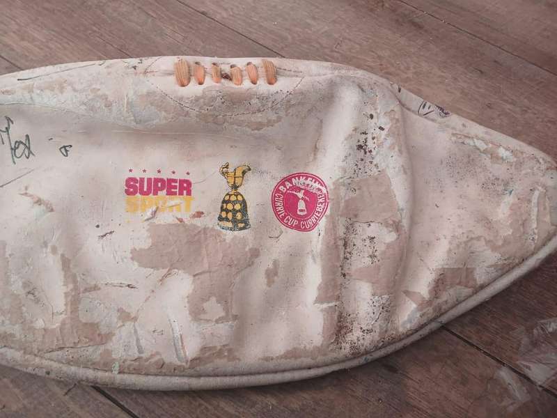 Old big rugby ball