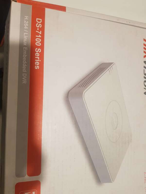 Hikvision DVR with 8 cameras