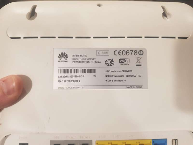 Huawei HG659 Router