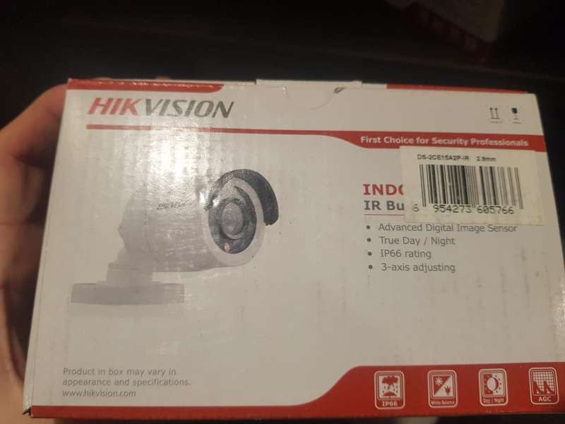 Hikvision camera DS-2CE15A2P-IR