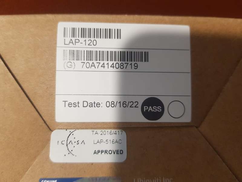 Ubiquiti UISP airMAX LiteAP AC 5GHz 16dBi 120° Radio | LAP-120