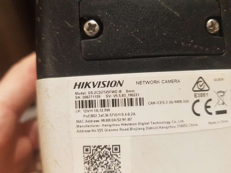 Hikvision IP Bullet Camera