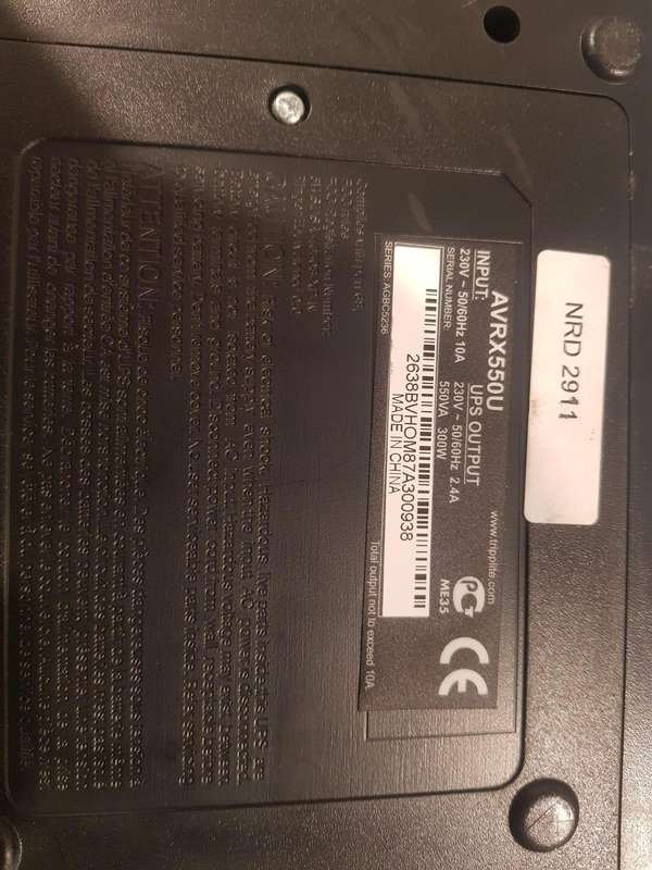 Tripp Lite AVRX550U
