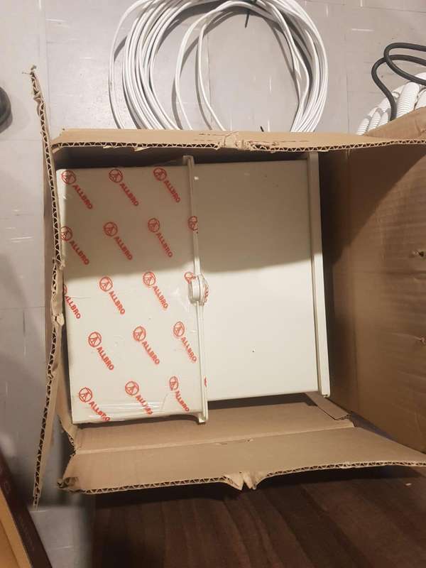Allbro Junction Box Slide Lid 305mmx305mmx155mm 040-623 UB-7
