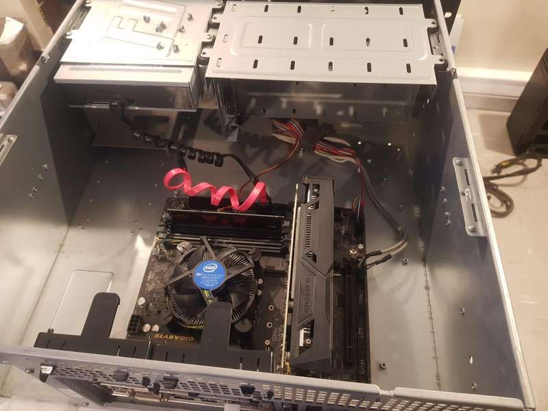 i7 Motherboard, RAM, SSD, graphics card, Server Case