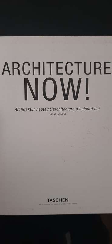 Architecture Now!