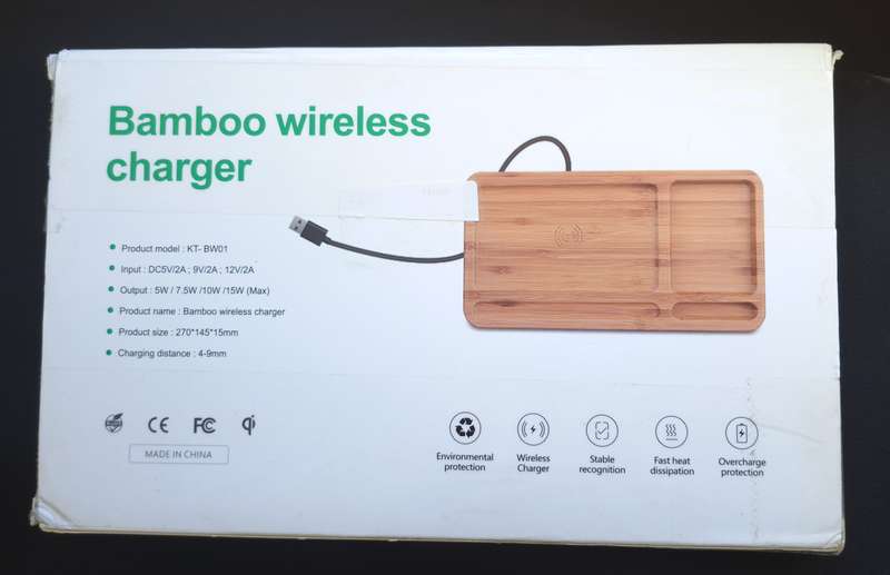 Bamboo Wireless Charger