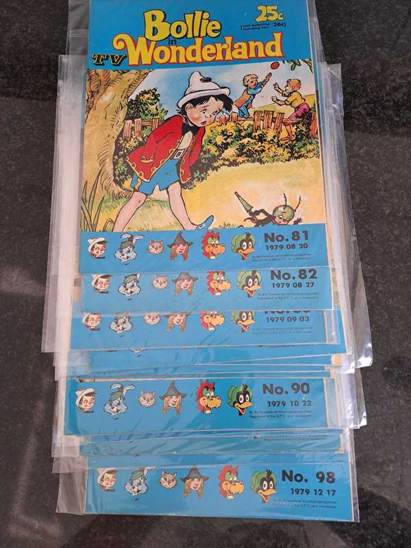 Vintage Bollie Children's Comics