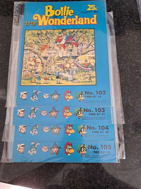 Vintage Bollie Children's Comics