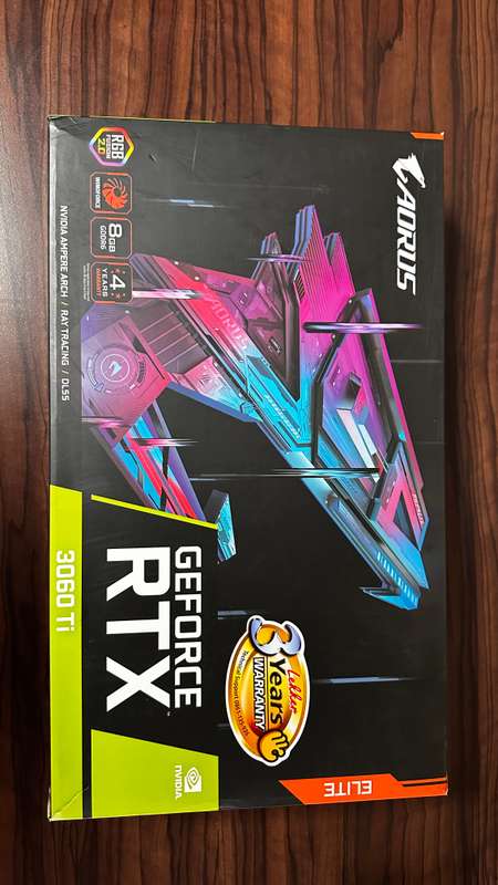 Gigabyte AORUS GeForce RTX 3060 Ti ELITE 8GB Graphics Card