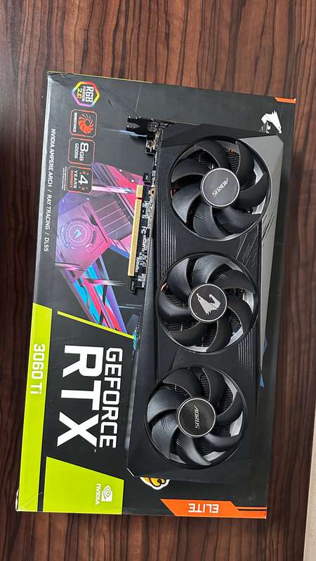 Gigabyte AORUS GeForce RTX 3060 Ti ELITE 8GB Graphics Card