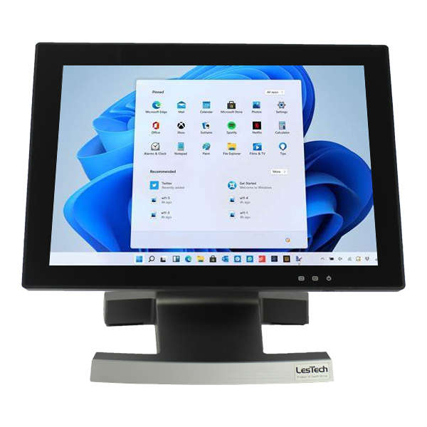 LesTech 15" AIO POS Touch Screen 4GB/64GBSSD/Without Software