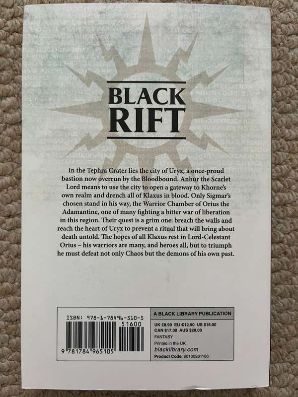 Warhammer Black Rift PB