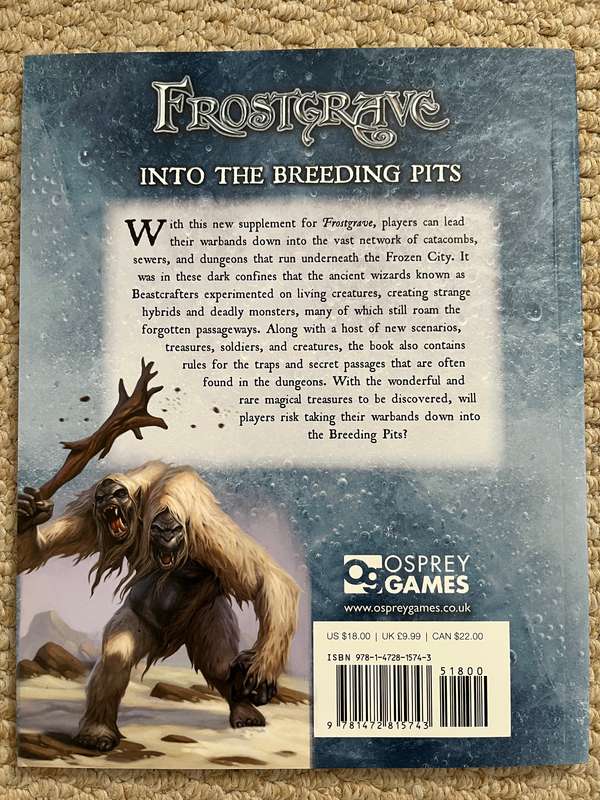 Osprey Wargames - Frostgrave Into the Breeding Pits