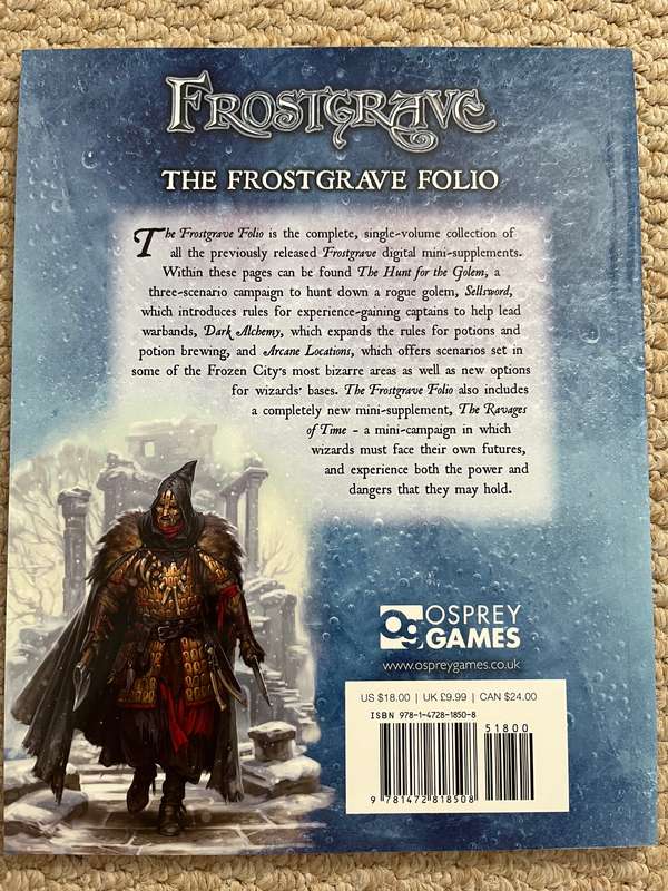 Osprey Wargames - Frostgrave Folio