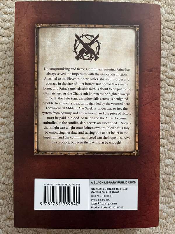 Warhammer 40K Honourbound PB