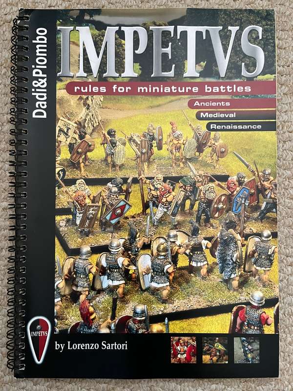 Impetus rulebook bundle - Ancient wargaming rules