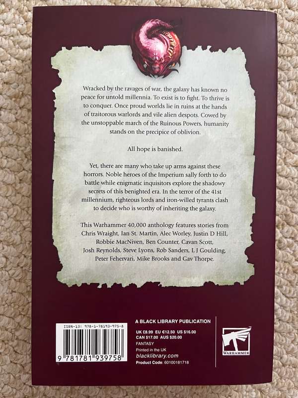 Warhammer 40K Lords and Tyrants PB