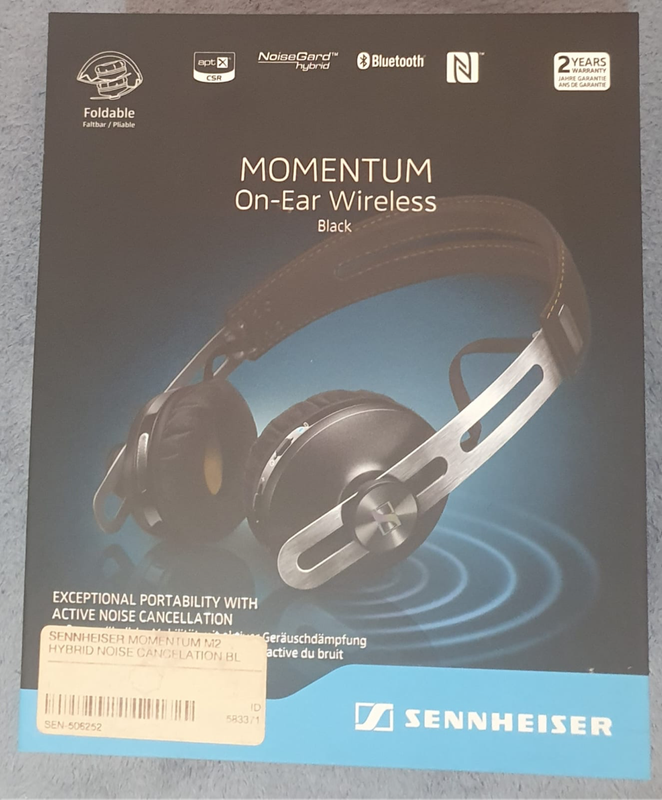 Sennheiser Momentum 2 Wireless ANC On-Ear Headphones
