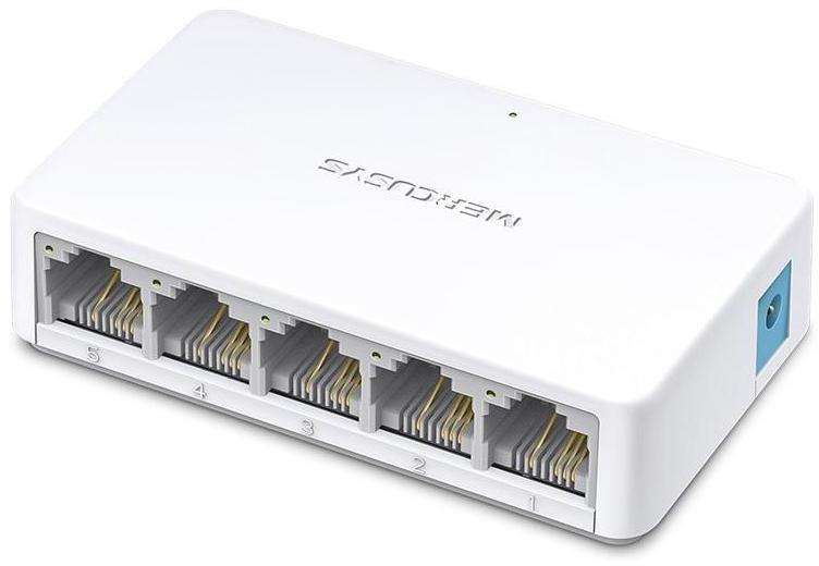 Mercusys 5-port 10/100 Mbit mini Desktop Switch