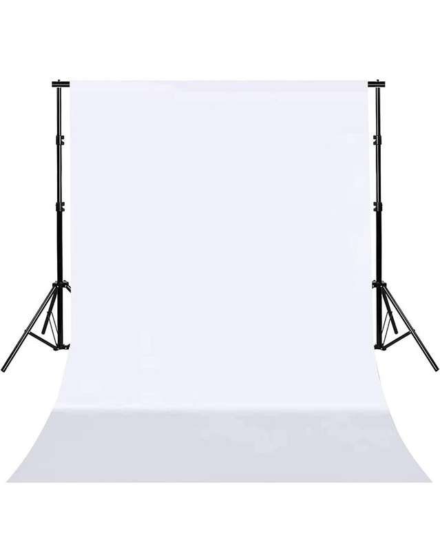 white photography backdrop