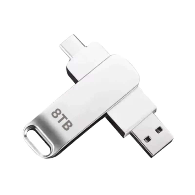 8TB USB 3.2 Flash Drive Type-C U Disk High-Speed Pen Drive U Flash Drive Portable SSD for Laptop