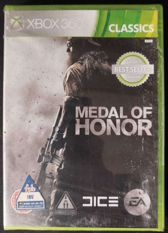 Medal of Honor factory sealed Xbox 360 game