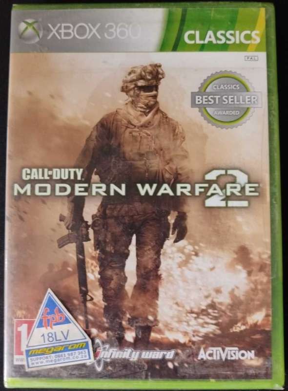Call of duty Modern warfare 2 factory sealed Xbox 360 game