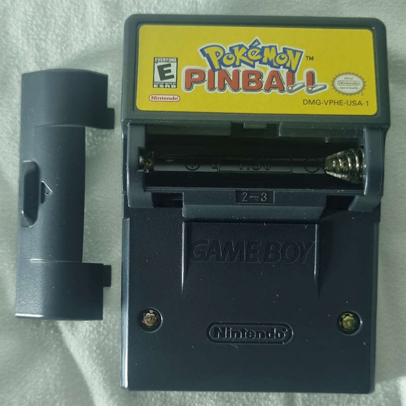 Pokémon Pinball Gameboy Color Game Cartridge