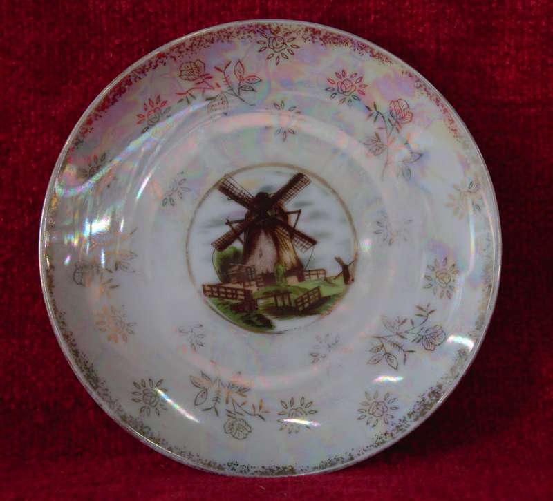 Pearlescent Windmill Plate