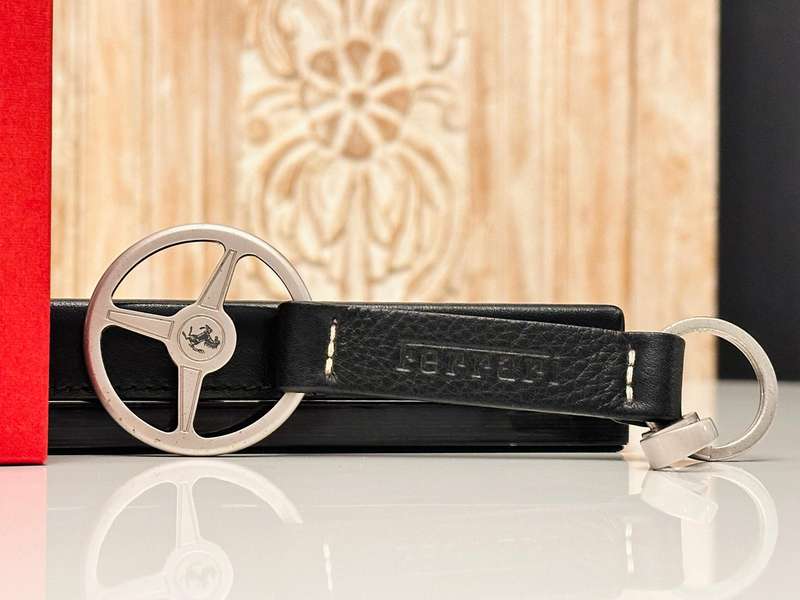 Ferrari Official Genuine Leather Accessory In Original Box