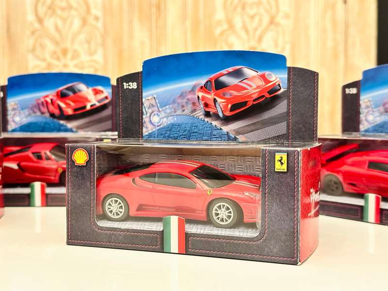 Complete Set of Vintage Ferrari Collectable Model Cars In Original Box