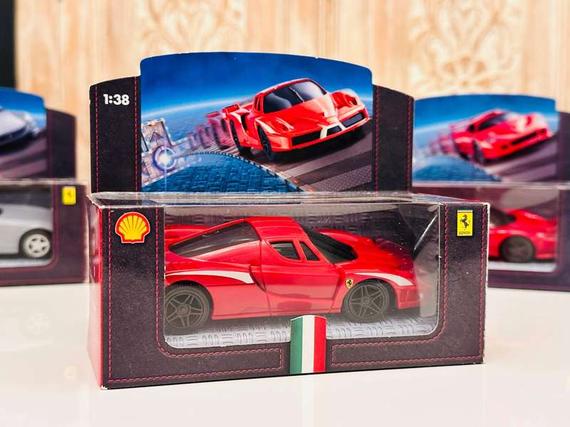 Complete Set of Vintage Ferrari Collectable Model Cars In Original Box