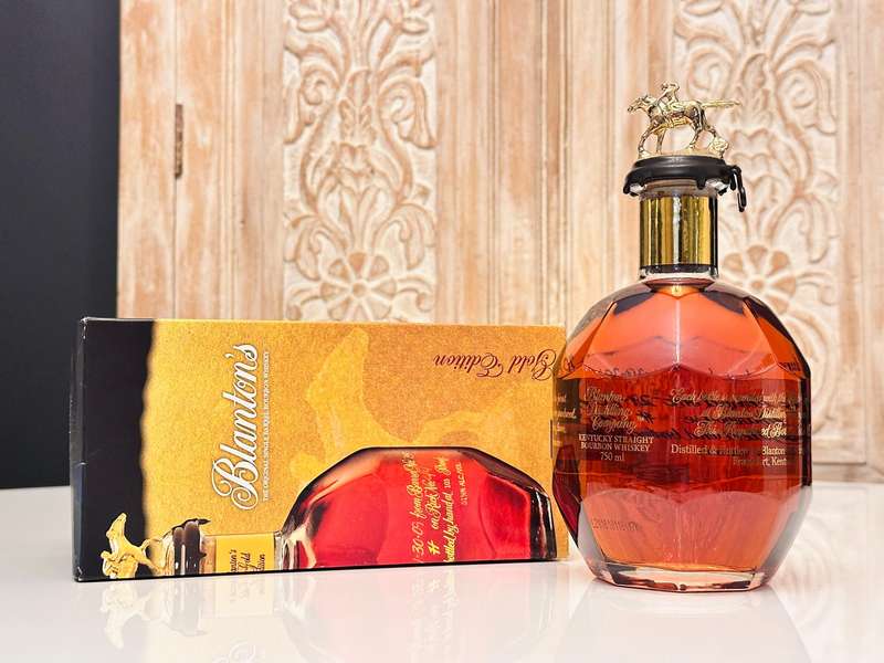 Blanton's Gold Limited Edition No 157 Single Barrel Collectable Bourbon With Original Box