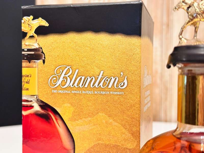 Blanton's Gold Limited Edition No 157 Single Barrel Collectable Bourbon With Original Box