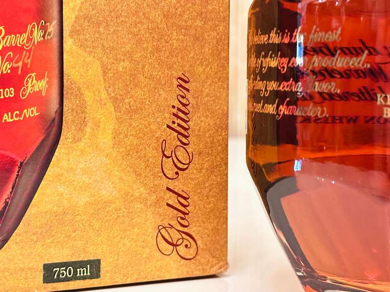 Blanton's Gold Limited Edition No 157 Single Barrel Collectable Bourbon With Original Box
