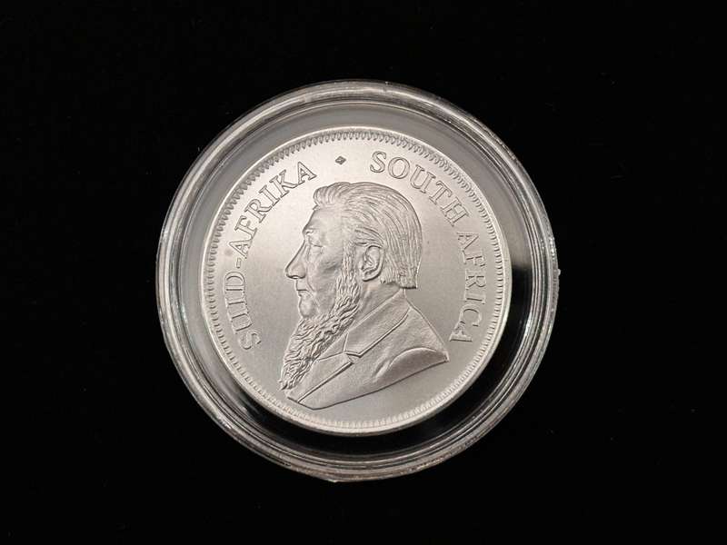 1x 2023 Silver KRUGERRAND in Capsule