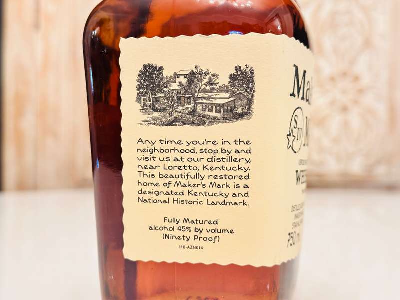 Makers Mark Handmade Kentucky Straight Collectable Bourbon Whisky