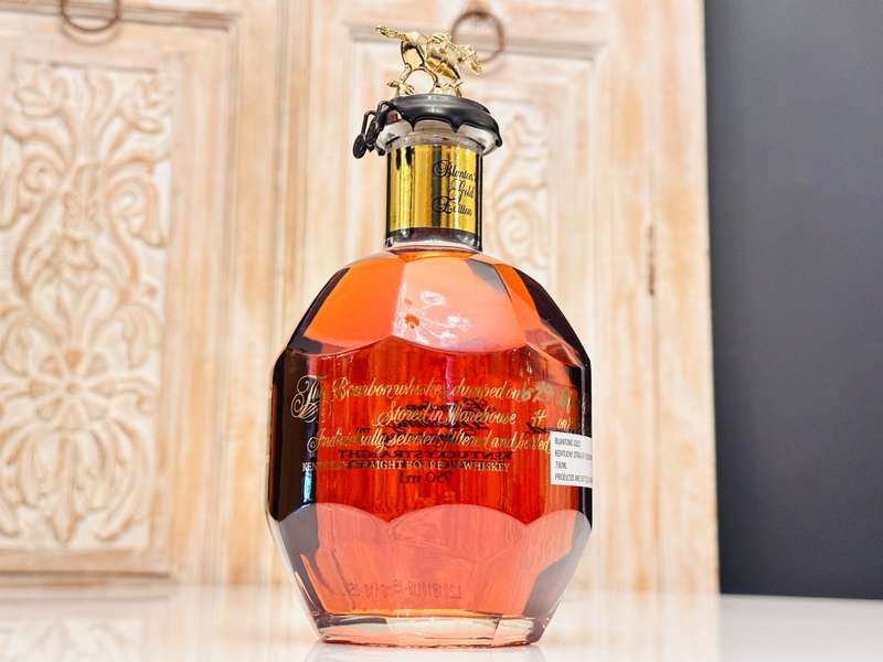 Blanton's Gold Limited Edition No 195 Single Barrel Collectable Bourbon With Original Box