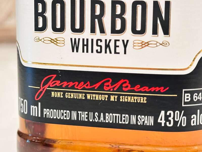 Jim Beam Kentucky Straight Bourbon Whisky