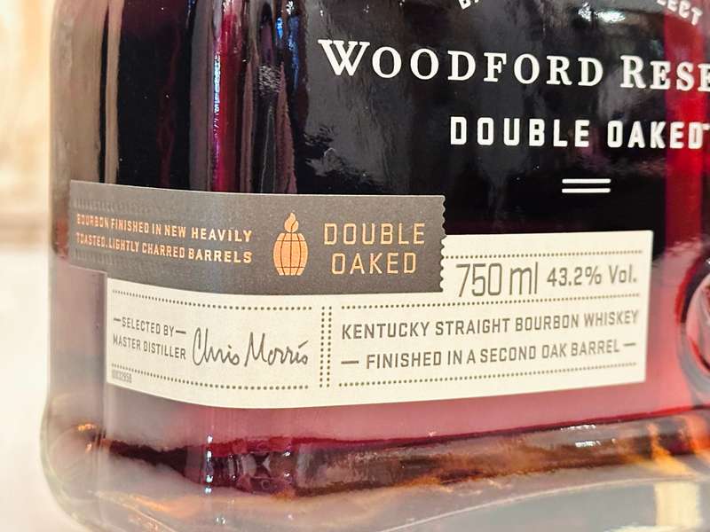 Woodford Reserve Double Oaked Collectable Bourbon Whisky