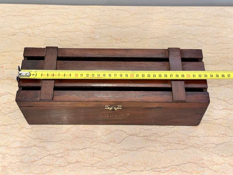 VINTAGE WOODEN WINE BOX