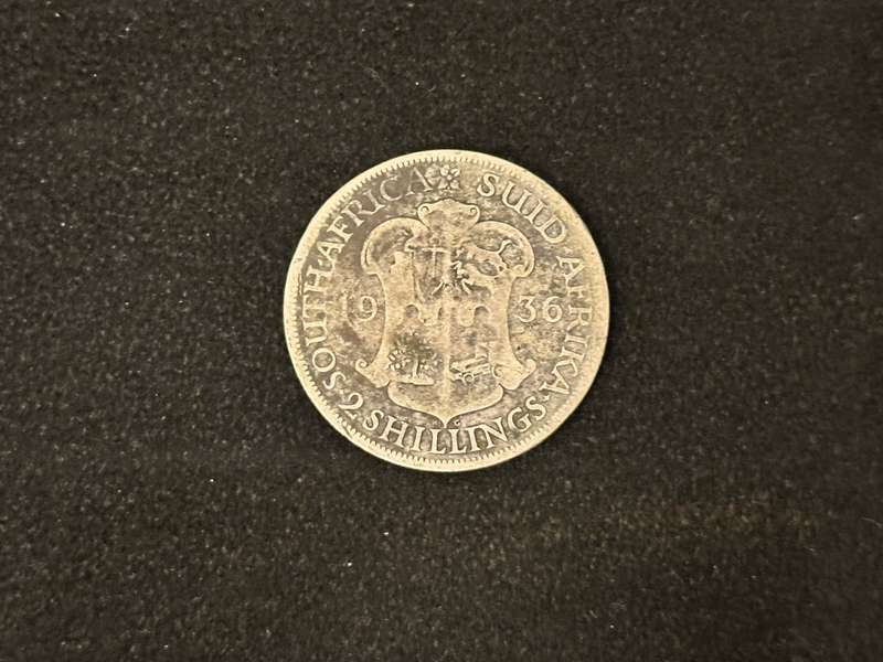 ULTRA RARE 1936 2 SHILLING COLLECTABLE COIN