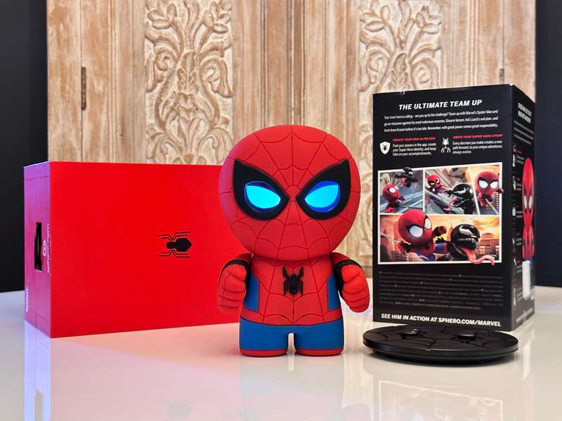 Sphero MARVEL Interactive Talking Spider Man Collectable in Original Box
