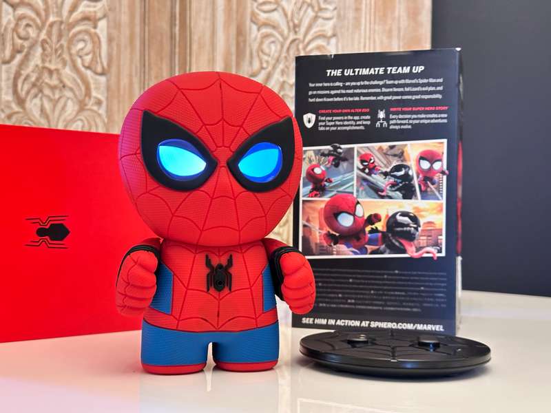 Sphero MARVEL Interactive Talking Spider Man Collectable in Original Box